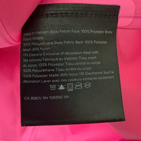 Lululemon Break a Trail Jacket Bright Pink Blossom Size 6 - Picture 13 of 15